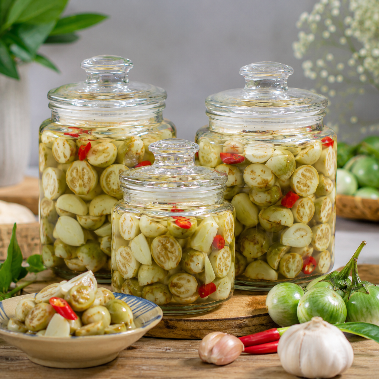 Cà muối xanh